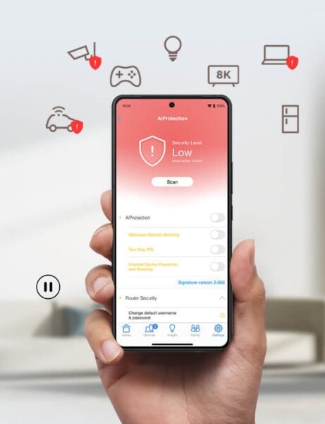 ASUS ZenWiFi BD4 ASUS ZenWifi BD4 Mesh Sistemi H18