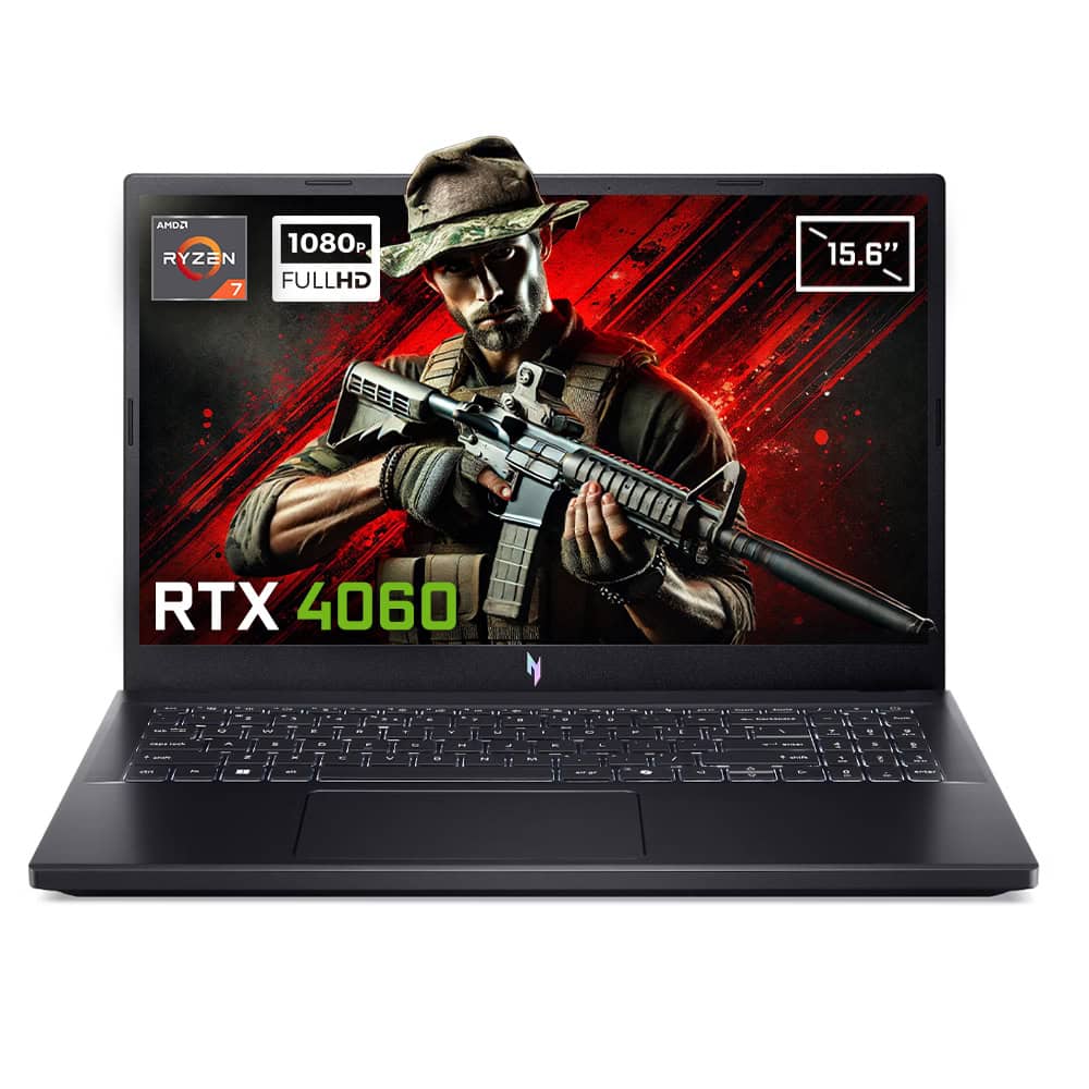 Acer Nitro V 15 Anv15 41 R99v Amd Ryzen 7 7735hs 32gb Ddr5 512gb Ssd Rtx4060 8gb 15 6 Inc Full Hd 165hz Ips Freedos Gaming Laptop 1