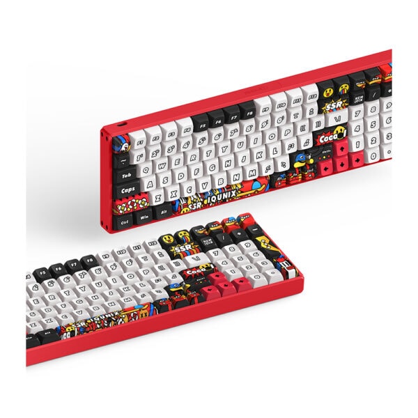 Iqunix F97 Graffiti Diary Blaze Rgb Kablosuz Hotswap Mekanik Gaming Klavye 5