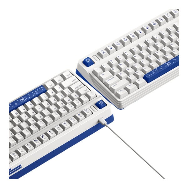 Iqunix L80 Cosmic Traveller Rgb Kablosuz Hotswap Mekanik Gaming Klavye 6