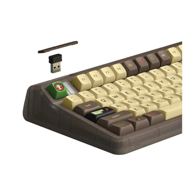 Iqunix Og80 Happy Ape Rgb Kablosuz Hotswap Mekanik Gaming Klavye 6