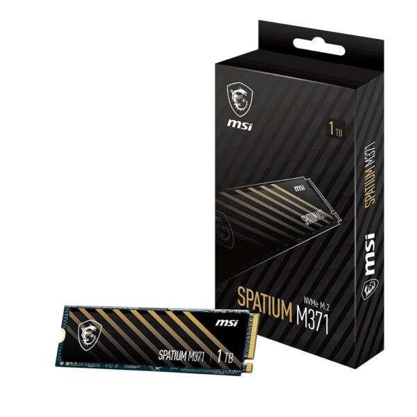 Msi Spatium M371 1tb Nvme Pcie Gen3 X4 Okuma 2350mb Yazma 1700mb M 2 Ssd 6