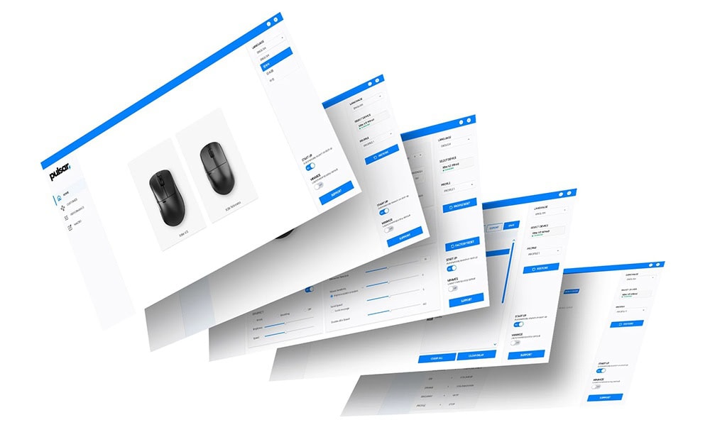 Pulsar Feinmann F01 Magnesium Mouse H13