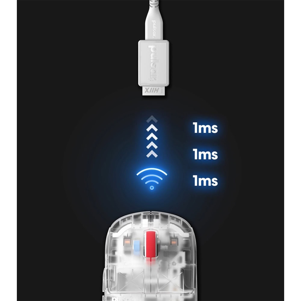 Pulsar X2h Super Clear Edition Mouse H3