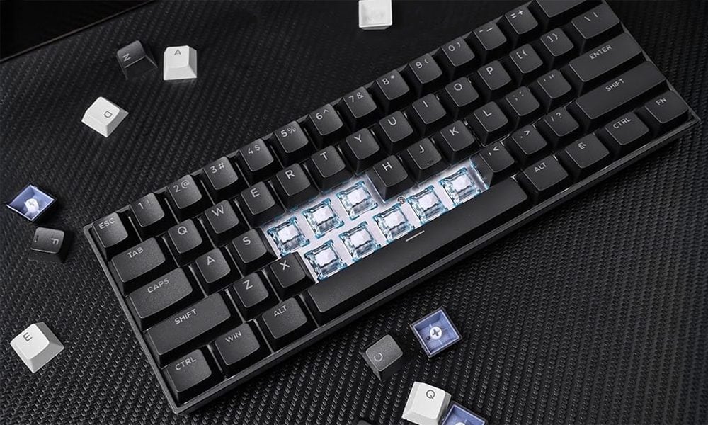 MCHOSE Ace60 Pro Siyah Gaming Klavye H2