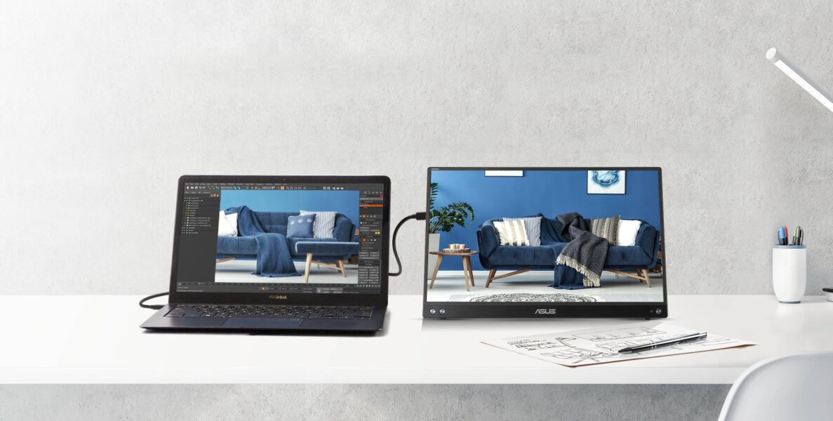 ASUS ZenScreen MB16AHV Taşınabilir Monitör H4