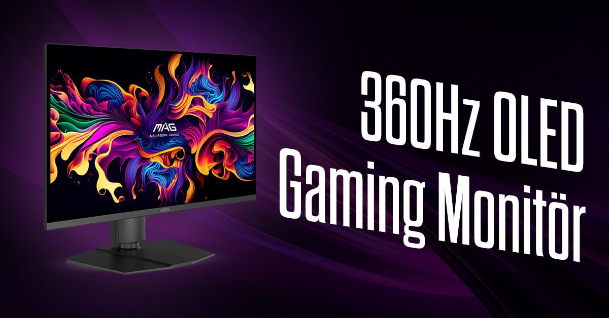 360hz Ile Oled Gucunu Bulusturan Yeni Nesil Oyun Monitoru 1