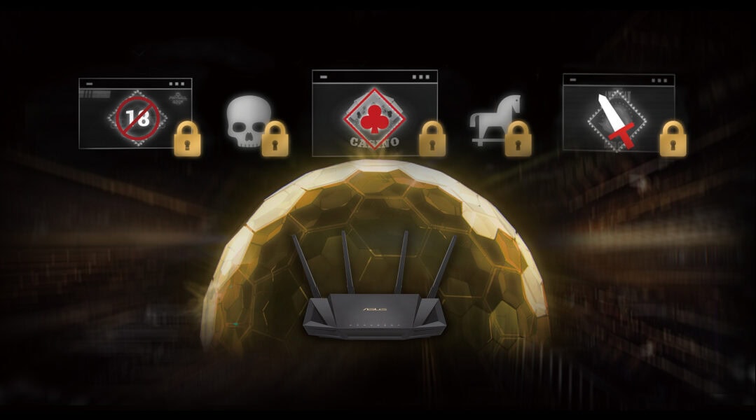 ASUS RT-AX58U Extendable Router H8