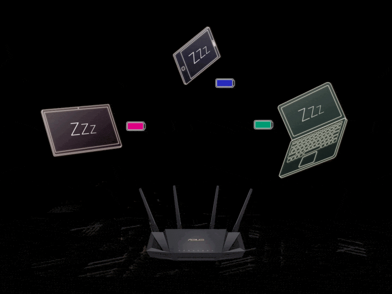 ASUS RT-AX58U Extendable Router H7