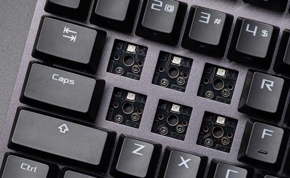 ASUS ROG Strix Scope II 96 NX Snow Switch Beyaz Mekanik Gaming Klavye H9