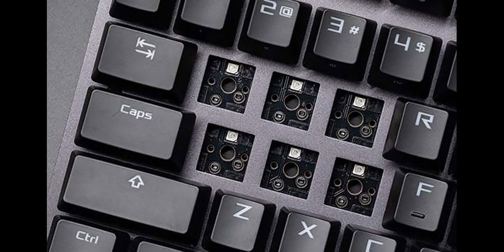 ROG Strix Scope II 96 Wireless ASUS ROG Strix Scope II 96 NX Snow Switch Siyah Mekanik Gaming Klavye H10