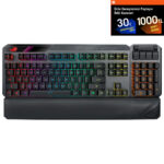 ASUS ROG Claymore II Modüler TKL RX Red Switch RGB Kablosuz İngilizce Mekanik Gaming Klavye