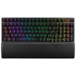 ASUS ROG Strix Scope II 96 NX Snow Switch RGB Kablosuz Hotswap İngilizce Siyah Mekanik Gaming Klavye