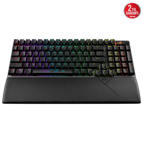 Asus Rog Strix Scope Ii 96 Nx Snow Switch Rgb Kablosuz Hotswap Ingilizce Siyah Mekanik Gaming Klavye 3