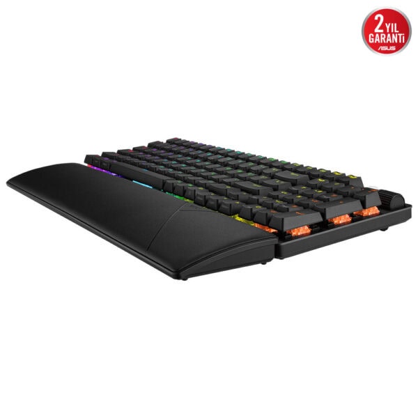 Asus Rog Strix Scope Ii 96 Nx Snow Switch Rgb Kablosuz Hotswap Ingilizce Siyah Mekanik Gaming Klavye 7