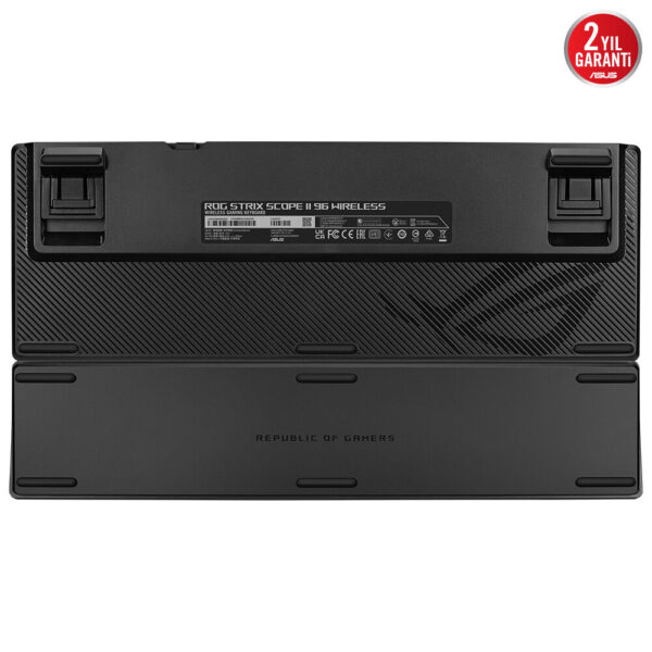 Asus Rog Strix Scope Ii 96 Nx Snow Switch Rgb Kablosuz Hotswap Ingilizce Siyah Mekanik Gaming Klavye 9