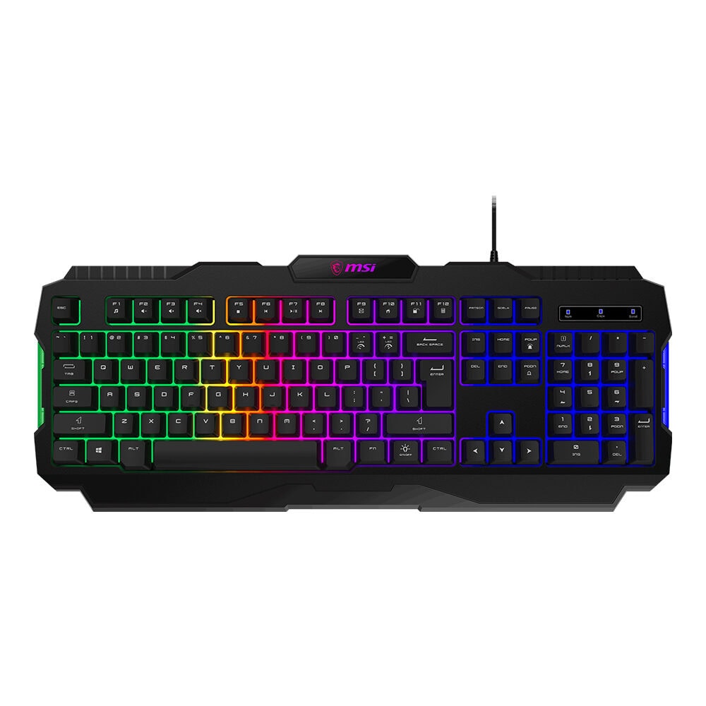 Msi Forge Gk100 Tr Rgb Mekanik Hisli Gaming Klavye 1
