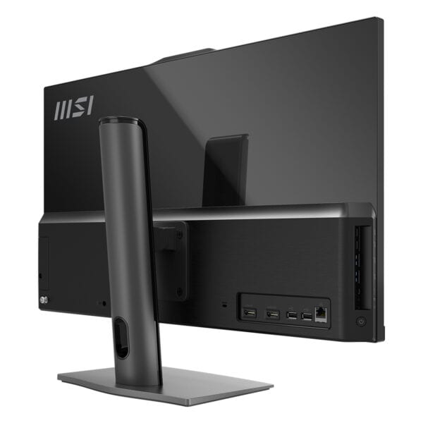 Yüksek performanslı MSI masaüstü bilgisayar ve monitör, modern tasarım ve çok sayıda bağlantı seçeneği ile ofis ve grafik tasarım kullanımı için ideal.