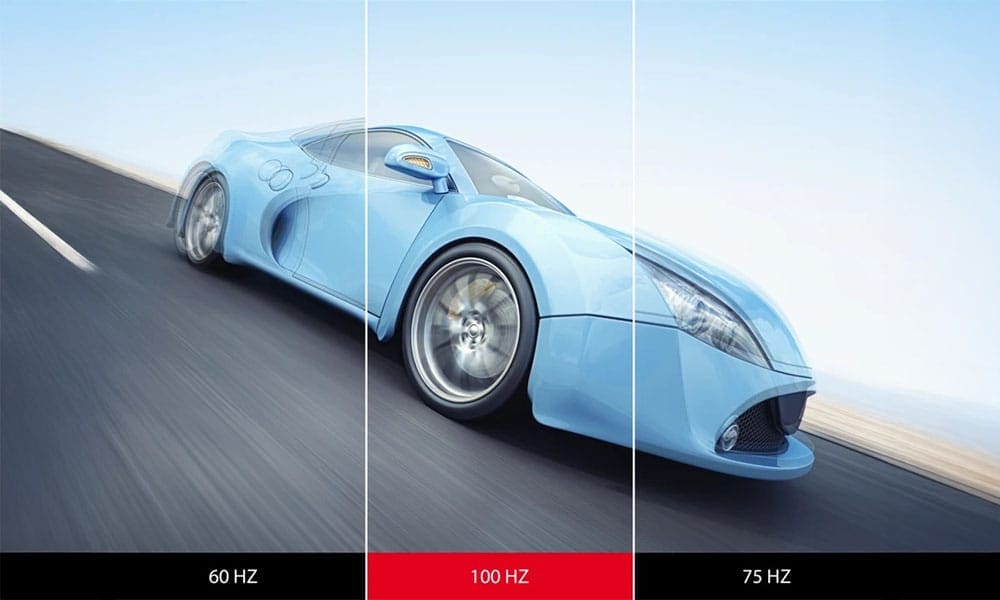 100 Hz Değişken Yenileme Hızıyla Pürüzsüz Görseller