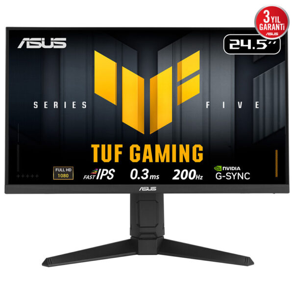 Asus Tuf Gaming Vg259ql5a 24 5 Inc 200hz 0 3ms Full Hd Adaptive Sync Fast Ips Pivot Gaming Monitor 2