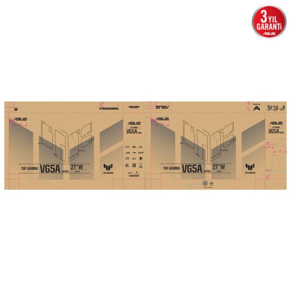 Asus Tuf Gaming Vg27aqml5a 27 Inç 300hz 0.3ms 2k Qhd Adaptive Sync Fast Ips Pivot Gaming Monitör 10