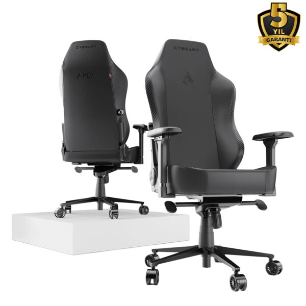 Cybeart Apex Series Ghost Edition Pu Deri Bel Destekli 4d Hafizali Yastik Oyuncu Koltugu Y5