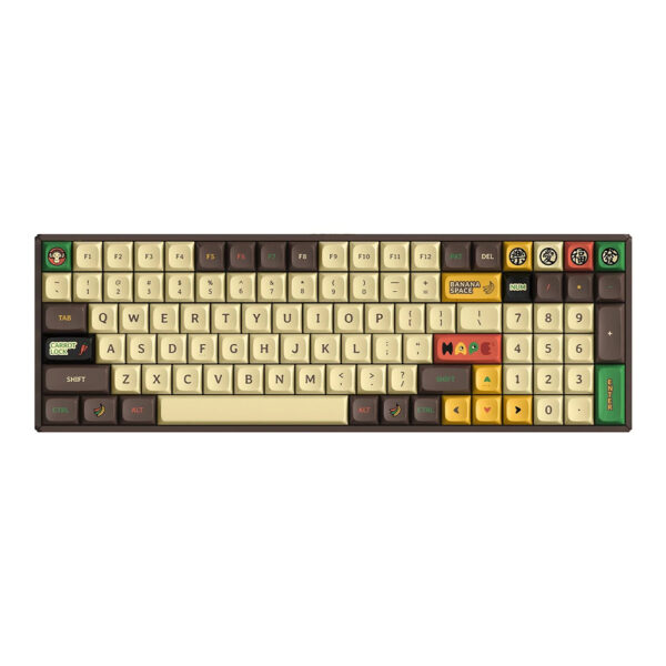 Iqunix F97 Happy Ape Rgb Kablosuz Hotswap Mekanik Gaming Klavye 4