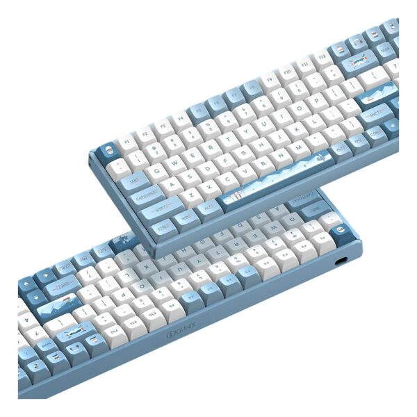 Iqunix F97 Wintertide Rgb Kablosuz Hotswap Mekanik Gaming Klavye 3
