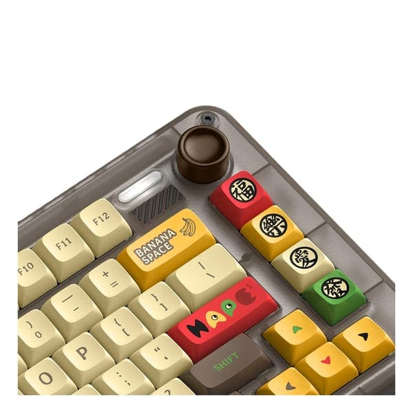 Iqunix Zx75 Happy Ape Rgb Kablosuz Hotswap Mekanik Gaming Klavye 3