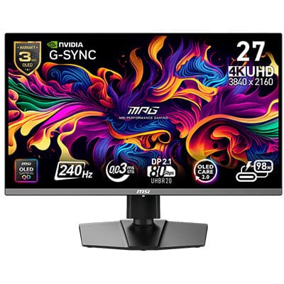 MSI MPG 272URX QD-OLED Gaming Monitör H1