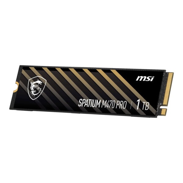 Msi Spatium M470 Pro 1tb Nvme Pcie Gen4 X4 Okuma 6000mb Yazma 4500mb M 2 Ssd 2