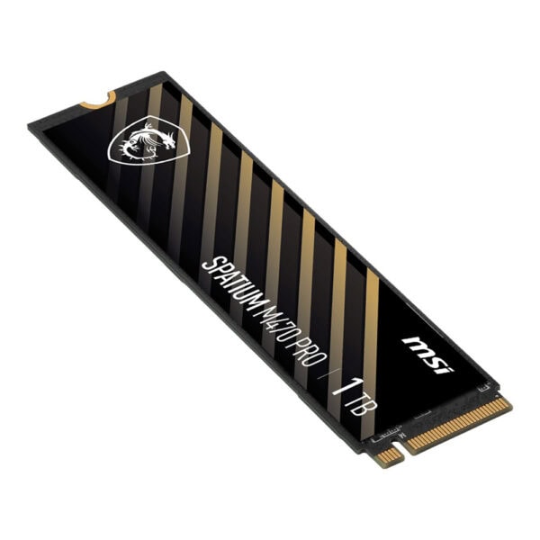Msi Spatium M470 Pro 1tb Nvme Pcie Gen4 X4 Okuma 6000mb Yazma 4500mb M 2 Ssd 4