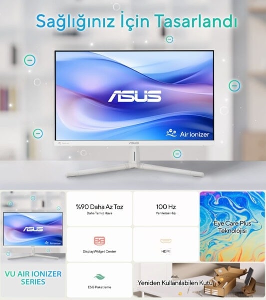 ASUS VU279HFI-W Monitör h3