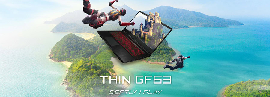 MSI THIN GF63 12VE-1203TR Gaming Laptop h2