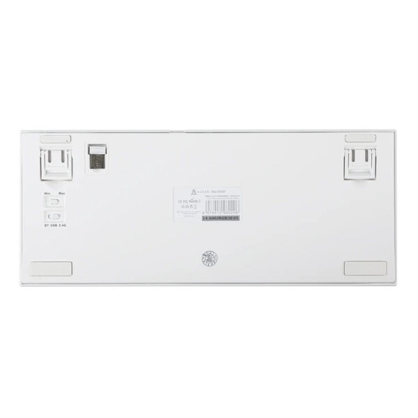 Ajazz Ak820 Pro White Purple Gift Switch Rgb Kablosuz Hotswap Mekanik Gaming Klavye 5