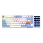 AJAZZ AKP815 Blue White Orange Huannuo Short Tea Switch RGB Mekanik Gaming Klavye – 2 Yıl Birebir Değişim Garantili