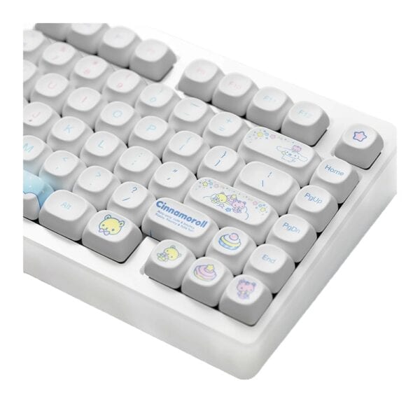 Akko X Cinnamoroll Acr Top75b Ozel Seri V3 Piano Pro Switch Rgb Kablosuz Hotswap Mekanik Gaming Klavye 6