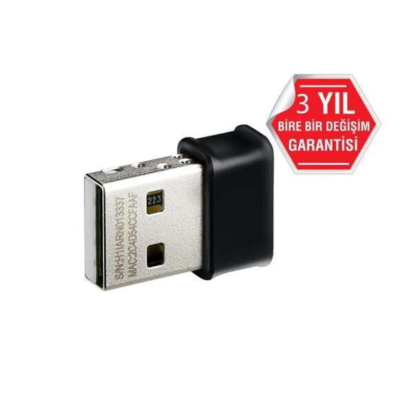 Asus Usb Ac53 Nano Ac1200 Dual Band Wifi 5 Kablosuz Usb Adaptor 2