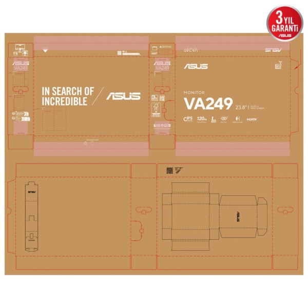 Asus Va249hg 23 8 Inc 120hz 1ms Full Hd Adaptive Sync Ips Monitor 9