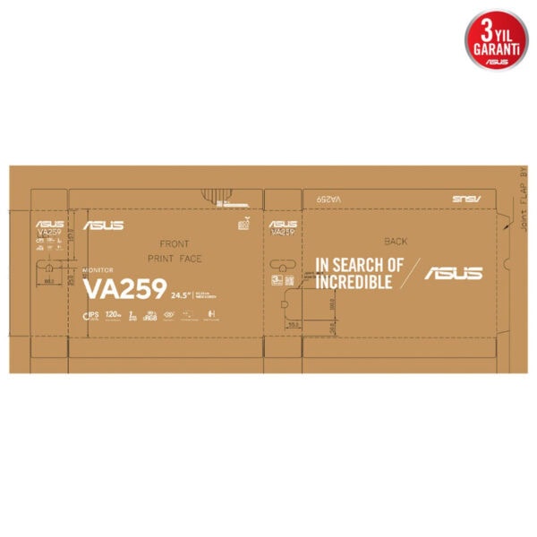 Asus Va259hga 24 5 Inc 120hz 1ms Full Hd Adaptive Sync Ips Monitor 9