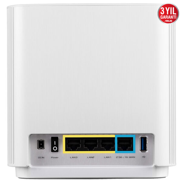 Asus Zenwifi Xt8 Ax6600 Tri Band Wifi 6 Aimesh Kablosuz Mesh Sistemi Beyaz Ikili Paket 4