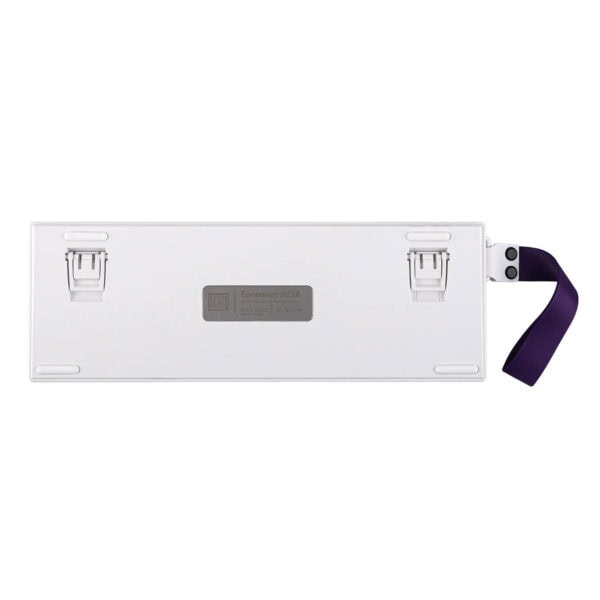 Epomaker He68 White Purple Hall Effect Magnetic Pink Manyetik Switch Rgb Hotswap Mekanik Gaming Klavye 9