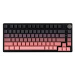 EPOMAKER HE75 Tri Mechanical Black Pink Flamingo Switch RGB Kablosuz Hotswap Mekanik Gaming Klavye – 2 Yıl Birebir Değişim Garantili