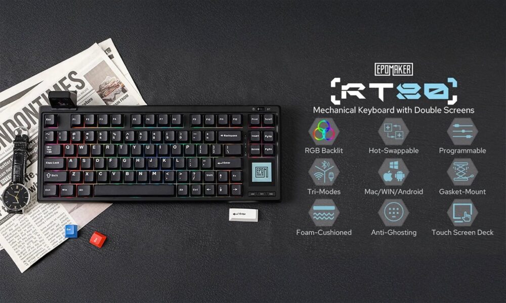 EPOMAKER RT80 Gaming Klavye H1