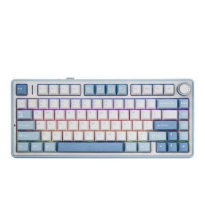 Epomaker X Aula F75 Sea Salt Blue Leobog Greywood V3 Switch Rgb Kablosuz Hotswap Mekanik Gaming Klavye 1