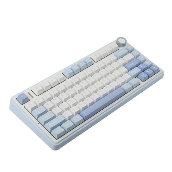 Epomaker X Aula F75 Sea Salt Blue Leobog Greywood V3 Switch Rgb Kablosuz Hotswap Mekanik Gaming Klavye 4