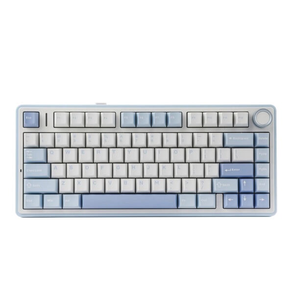 Epomaker X Aula F75 Sea Salt Blue Leobog Greywood V3 Switch Rgb Kablosuz Hotswap Mekanik Gaming Klavye 5