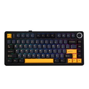 Epomaker X Aula F75 Siyah Leobog Icevein Switch Rgb Kablosuz Hotswap Mekanik Gaming Klavye 1