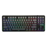 EPOMAKER F87 Pro Black Gray Side Printed LEOBOG Greywood V4 Switch RGB Kablosuz Hotswap Mekanik Gaming Klavye – 2 Yıl Birebir Değişim Garantili