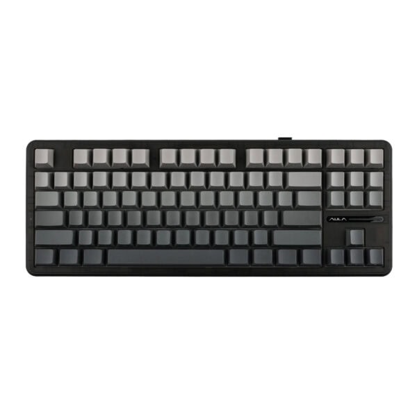 Epomaker X Aula F87 Pro Black Gray Side Printed Leobog Greywood V4 Switch Rgb Kablosuz Hotswap Mekanik Gaming Klavye 2